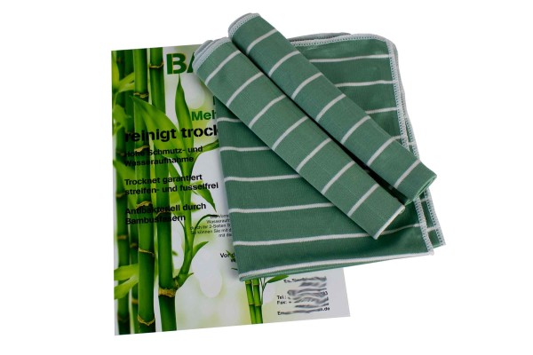 Muxel® Cleaning bamboo cloth set 3pcs set