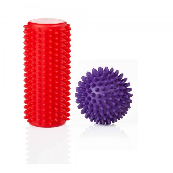 Hedgehog ball massage ball and hedgehog roller massage roller pimple ball massage spike ball