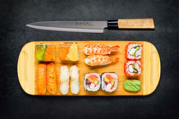 Ein Messer viele Namen Sashimi Sushi Yanagiba Knife Das Fischmesser für viele Anwendungen