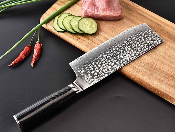 Chinese cleaver v10 stainless steel chef's knife 67 layers vg 10 extremely sharp 17 cm blade