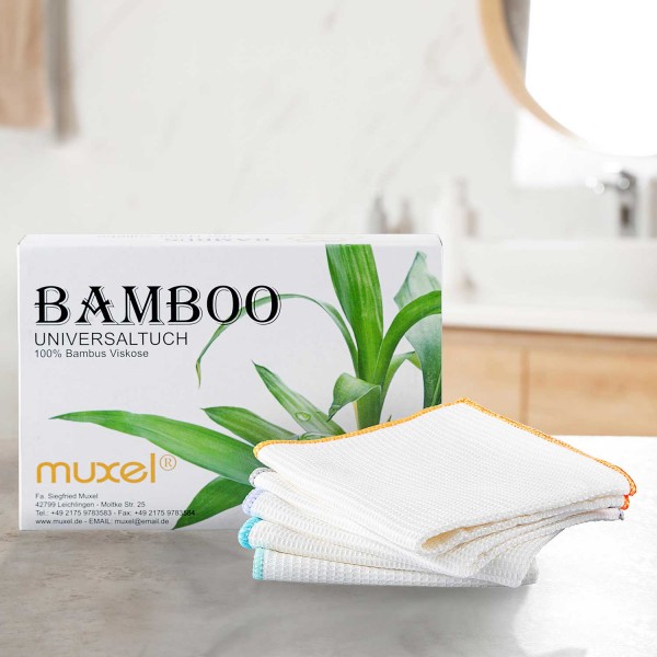 Bambusviskose Putztuch Reinigungstuch Spültuch und Allzwecktuch die saugstarke Alternative zu Mikrof