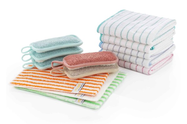 Muxel 7 Pack Bamboo cloths | antibacterial wipes for cleaning and polishing